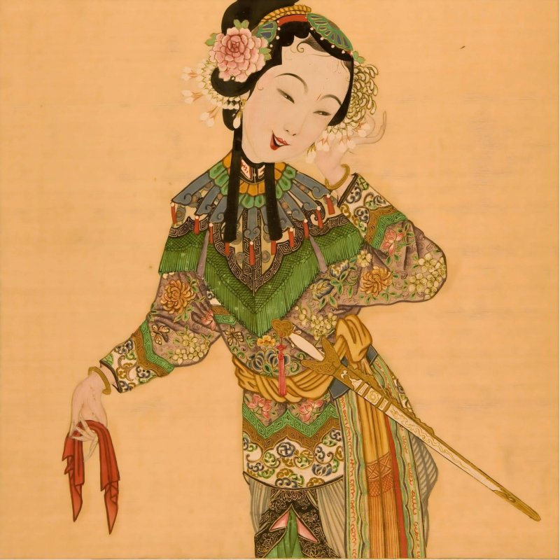 46 pieces TIFF format Beijing Opera portraits download