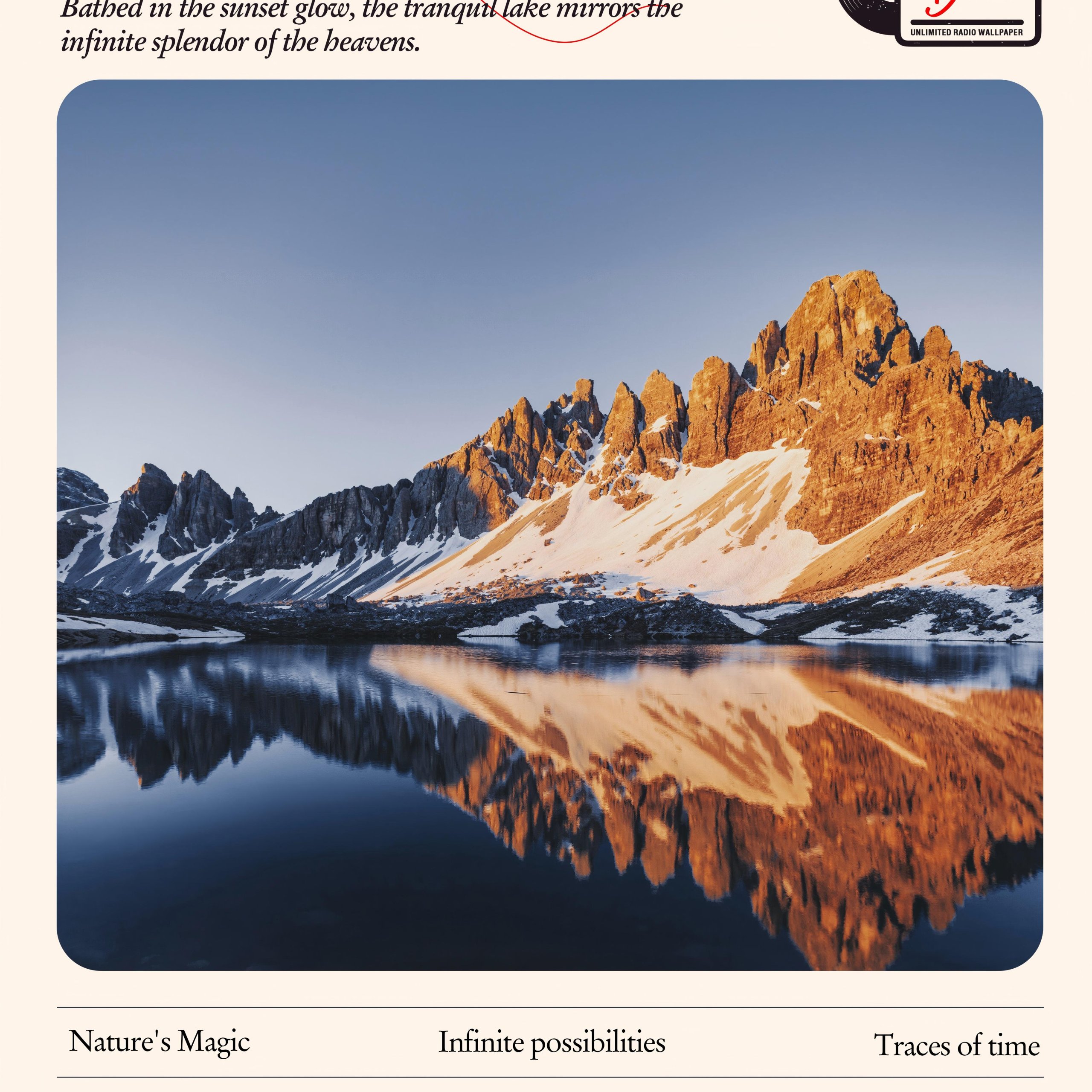 4K Ultra HD Landscape Natural Wallpaper Minimalist Ins Style Phone iPhone Android Wallpaper Full Frame Lock Screen.