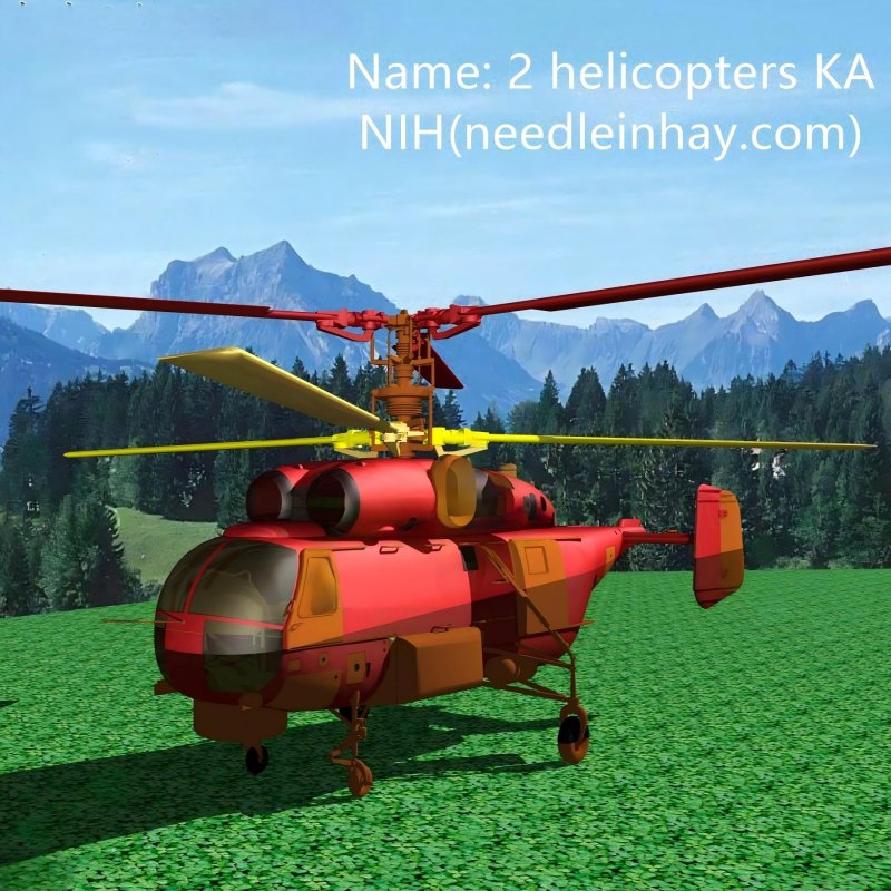 248 sets of 3D drawings of helicopters and fighter jets, compressed file download.