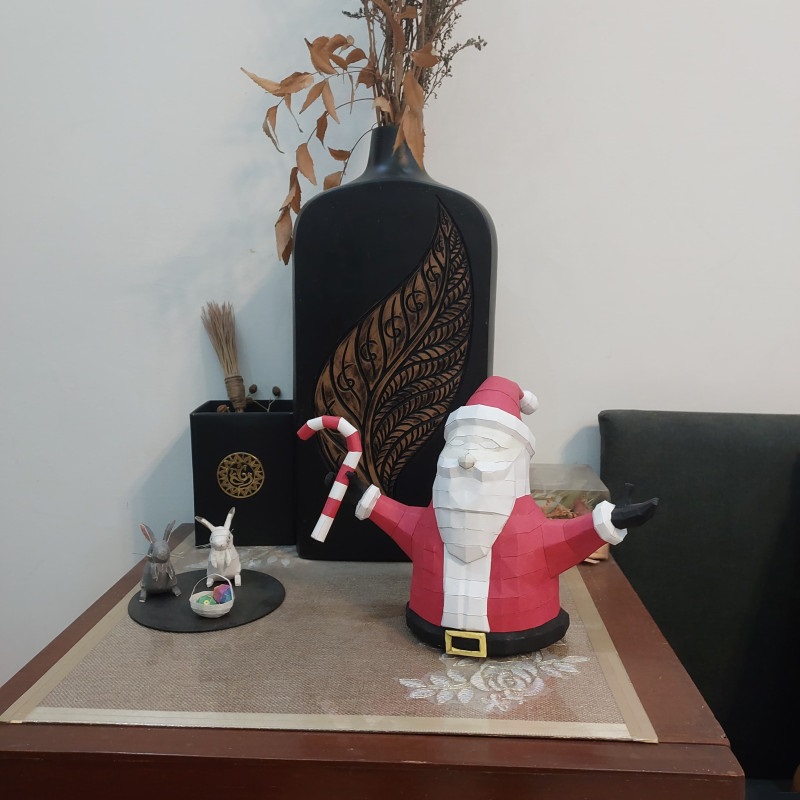 Santa (Bust) Papercraft