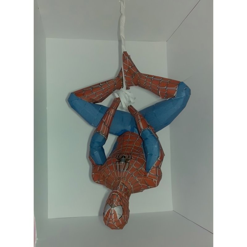 Spider Man hanging upside down Paper Craft