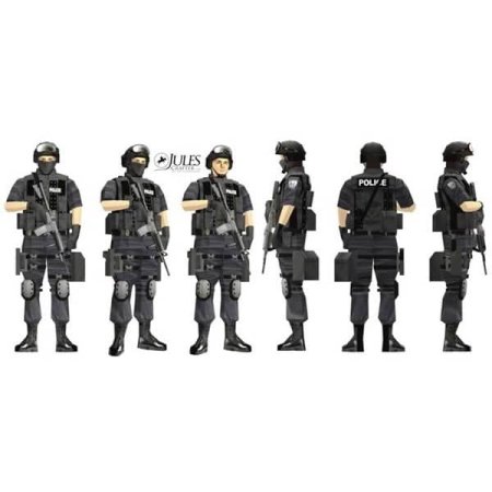 SWAT Teams (Special Weapons and Tactics Teams) Paper Craft