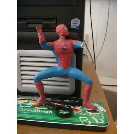 Spider Man Climbing Paper Craft