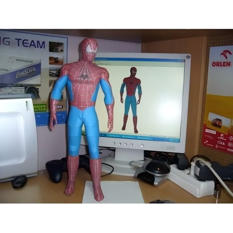 Spider-Man Paper Craft