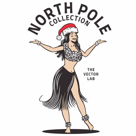 3074, 16 sets - png+ai - American retro fun snowman reindeer Christmas illustration T-shirt print pattern vector AI PNG design material