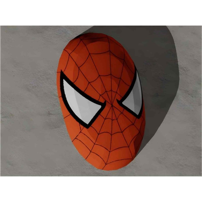 Spider-Man mask Paper Craft